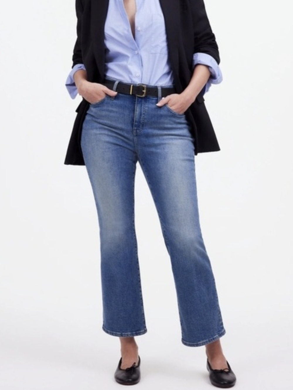 Madewell Curvy Kickout Jeans